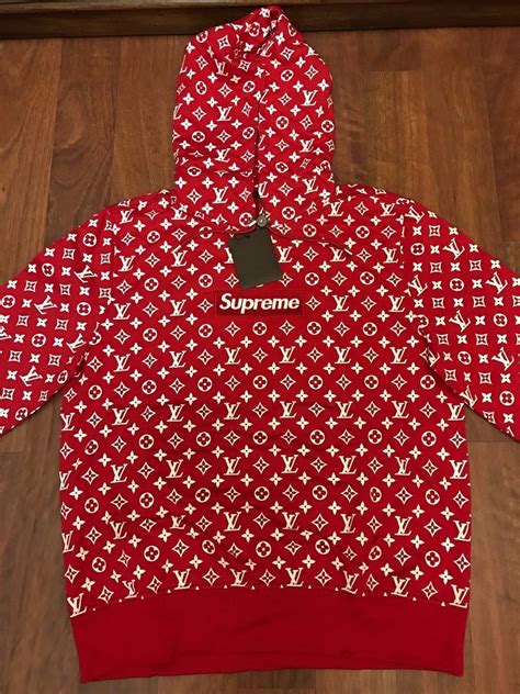 louis vuitton shirt replica|authentic louis vuitton supreme hoodie.